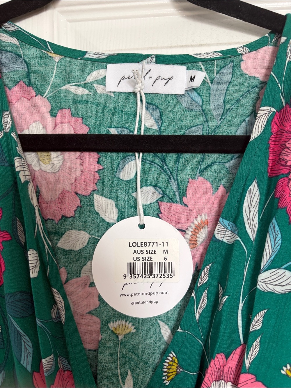 Petal & Pup Wrap Dress - Picture 2 of 3